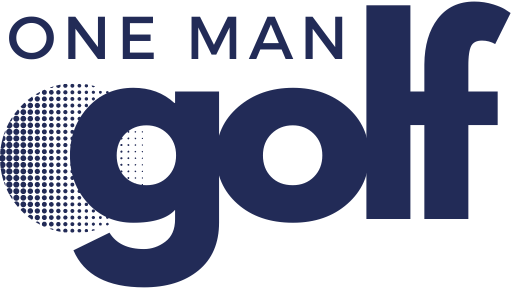 One Man Golf Logo